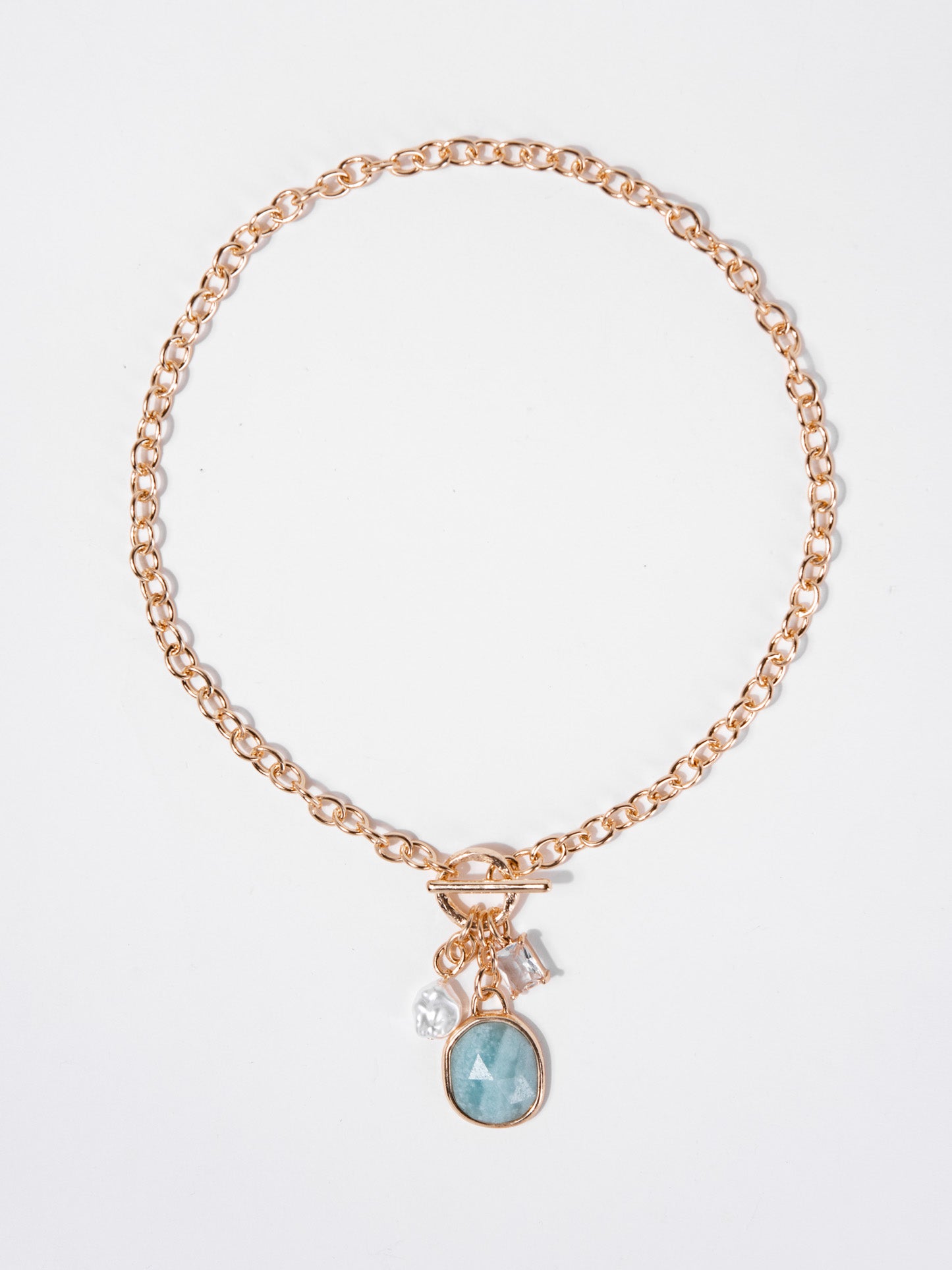 Alana Link Pendant Necklace