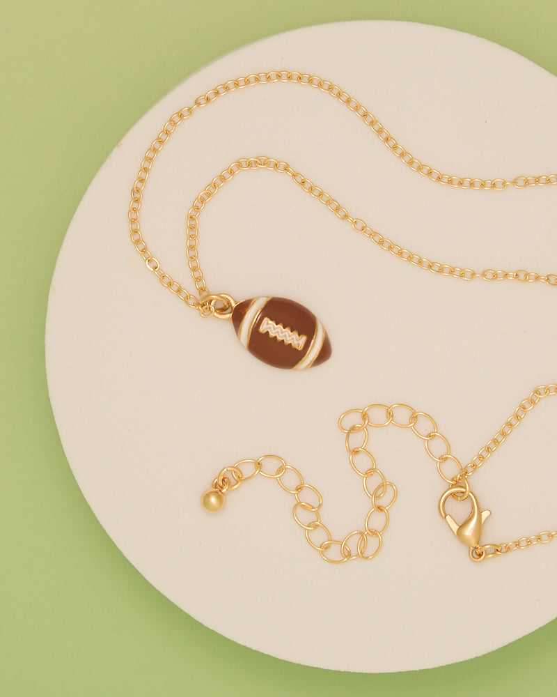 Bethany Gameday Enamel Basketball, Football, and Soccer Necklace