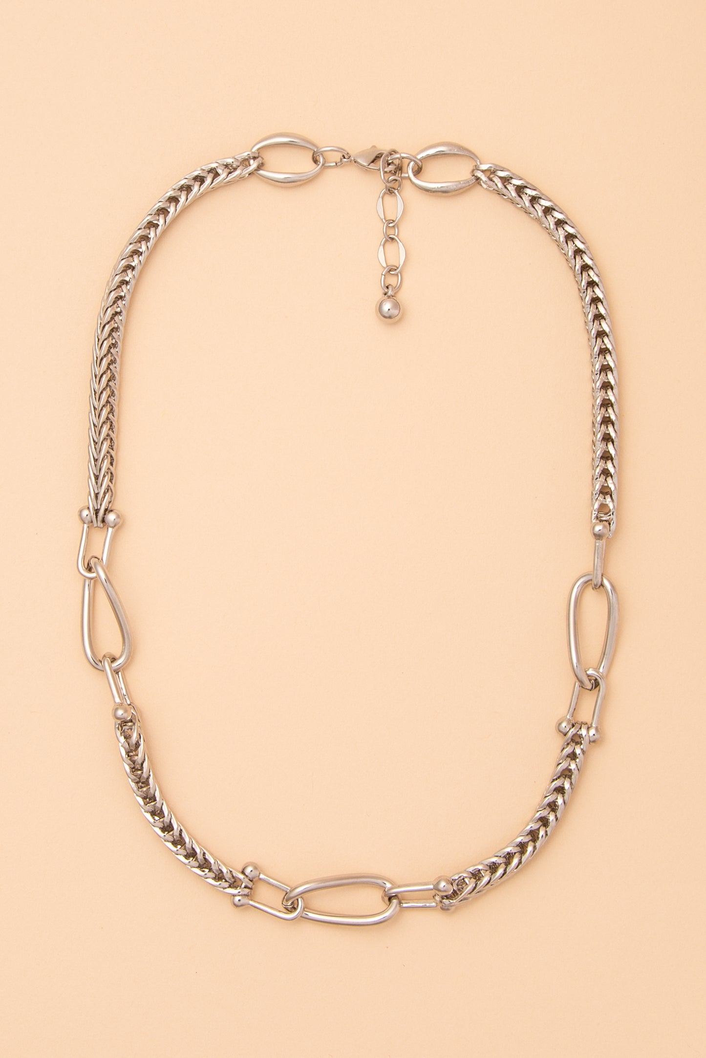 Julianna Oval Link Rope-Style Chain Necklace