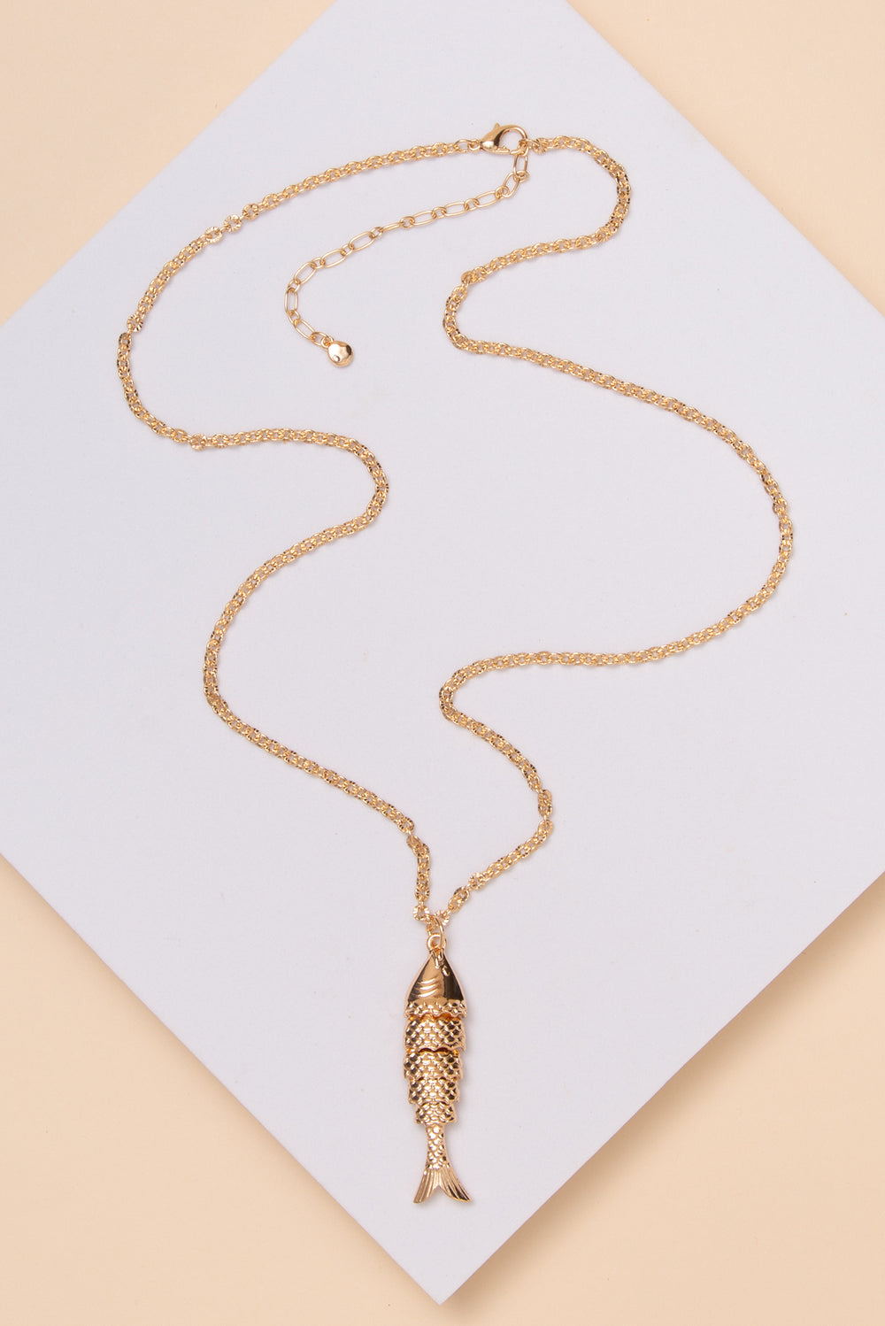 Ellie Fish Pendant Necklace