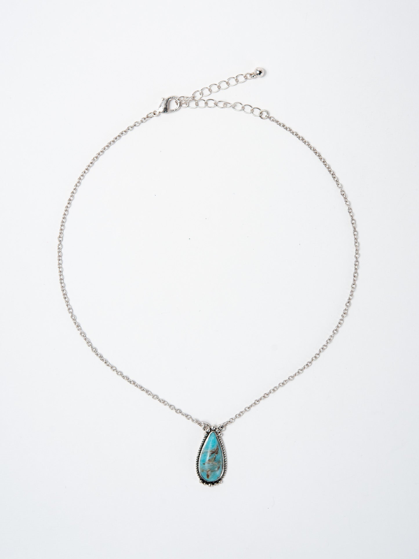 Sonnet Western Semi Stone Pendant Necklace