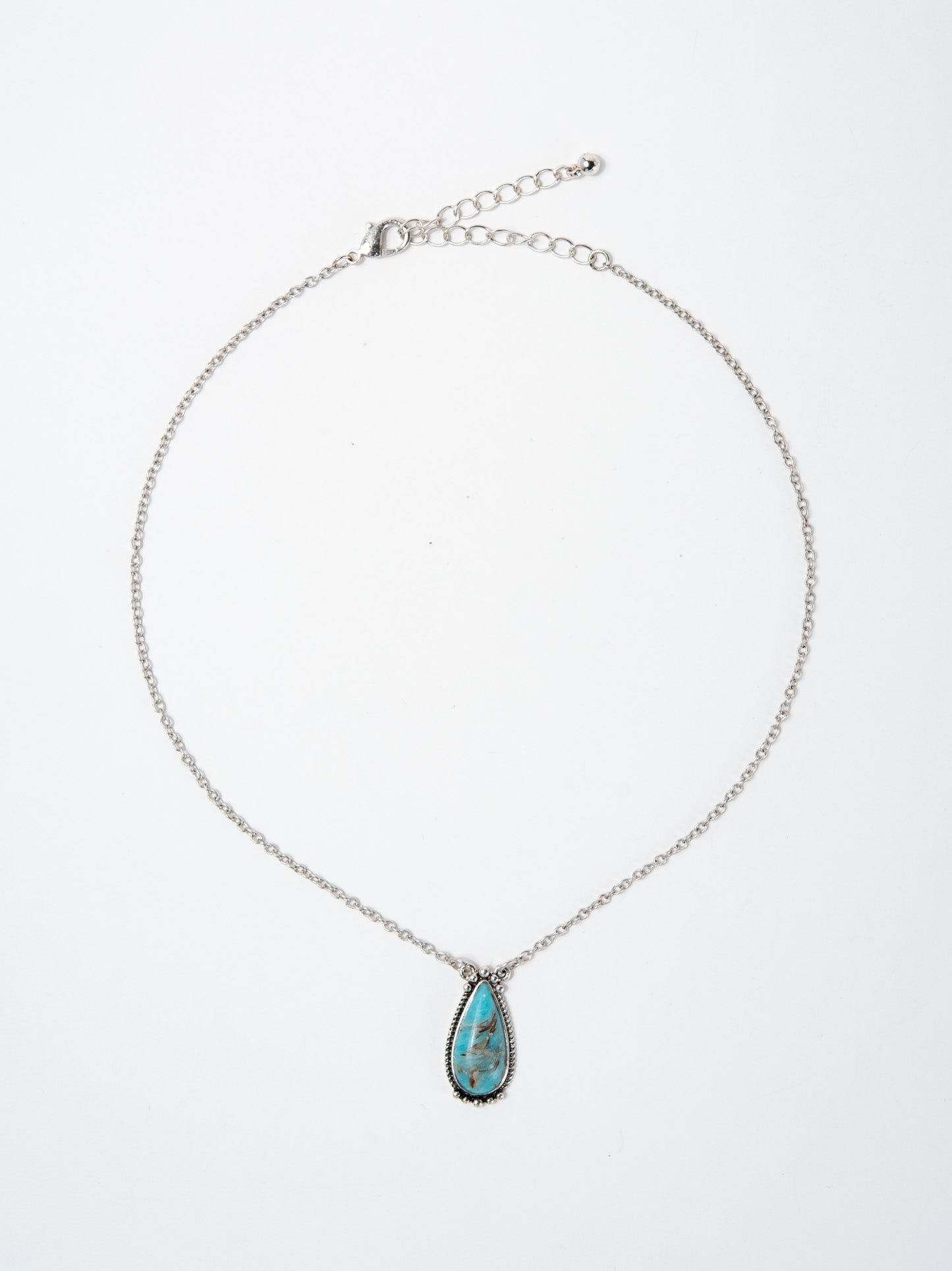 Sonnet Western Semi Stone Pendant Necklace