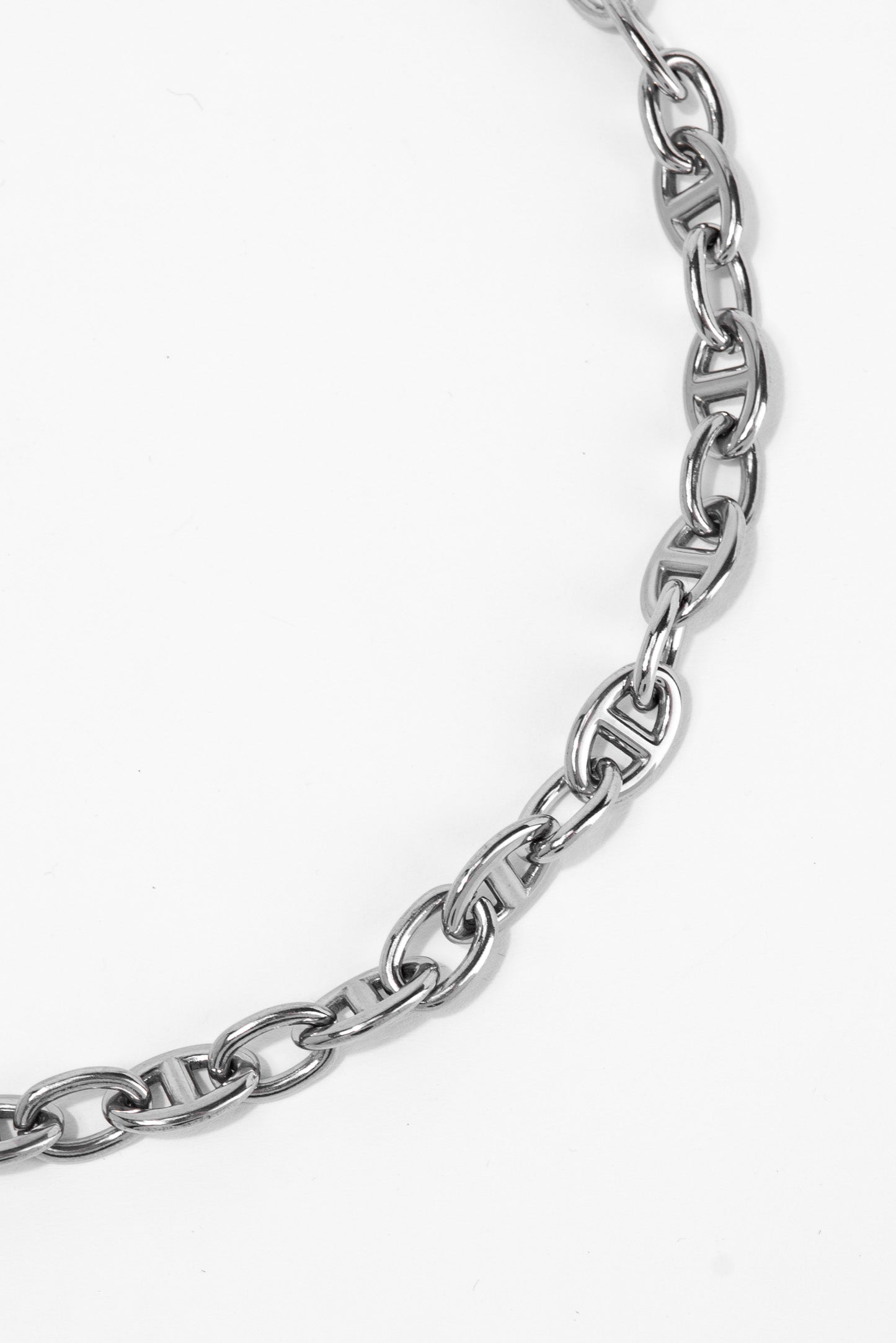 Gemma Stainless Steel Handmade Chain Necklace