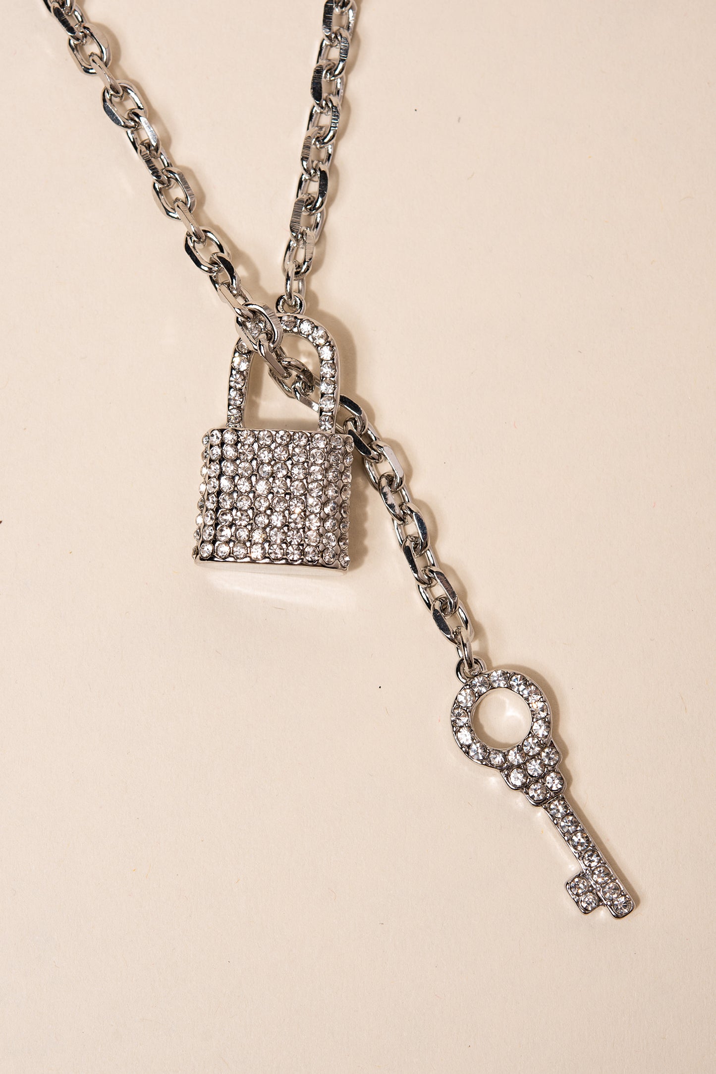 Brenda Lock and Key Necklace Set