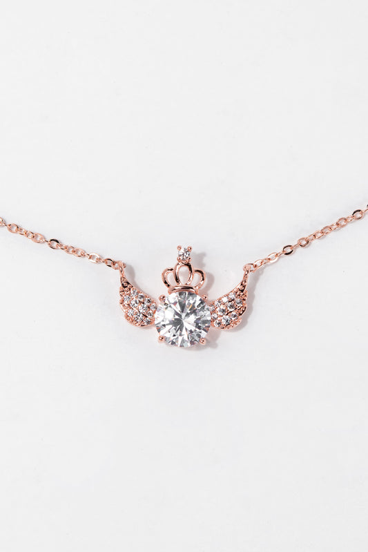 Tiffany Bezzle CZ Gold Plated Necklace