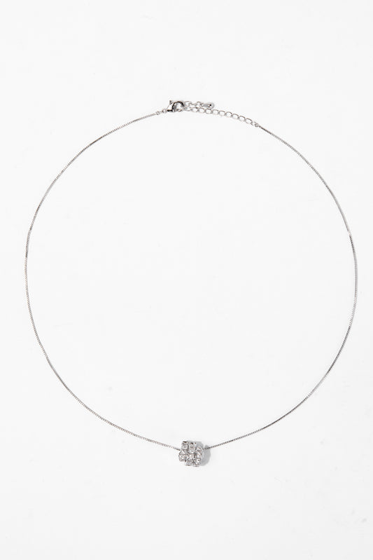 Tasha Snake CZ Gold Plated Necklace
