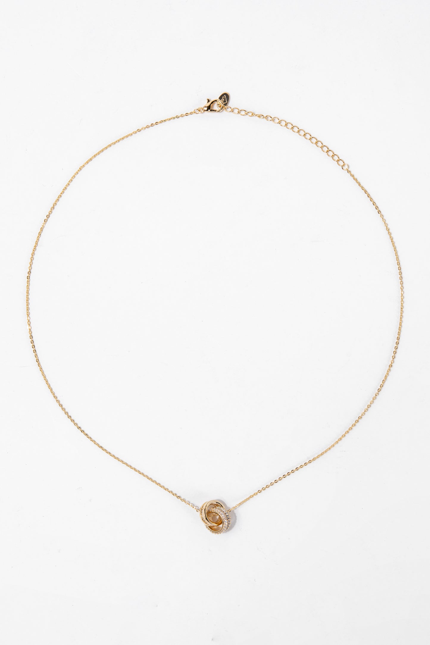 Xiomara Classic CZ Gold Plated Necklace
