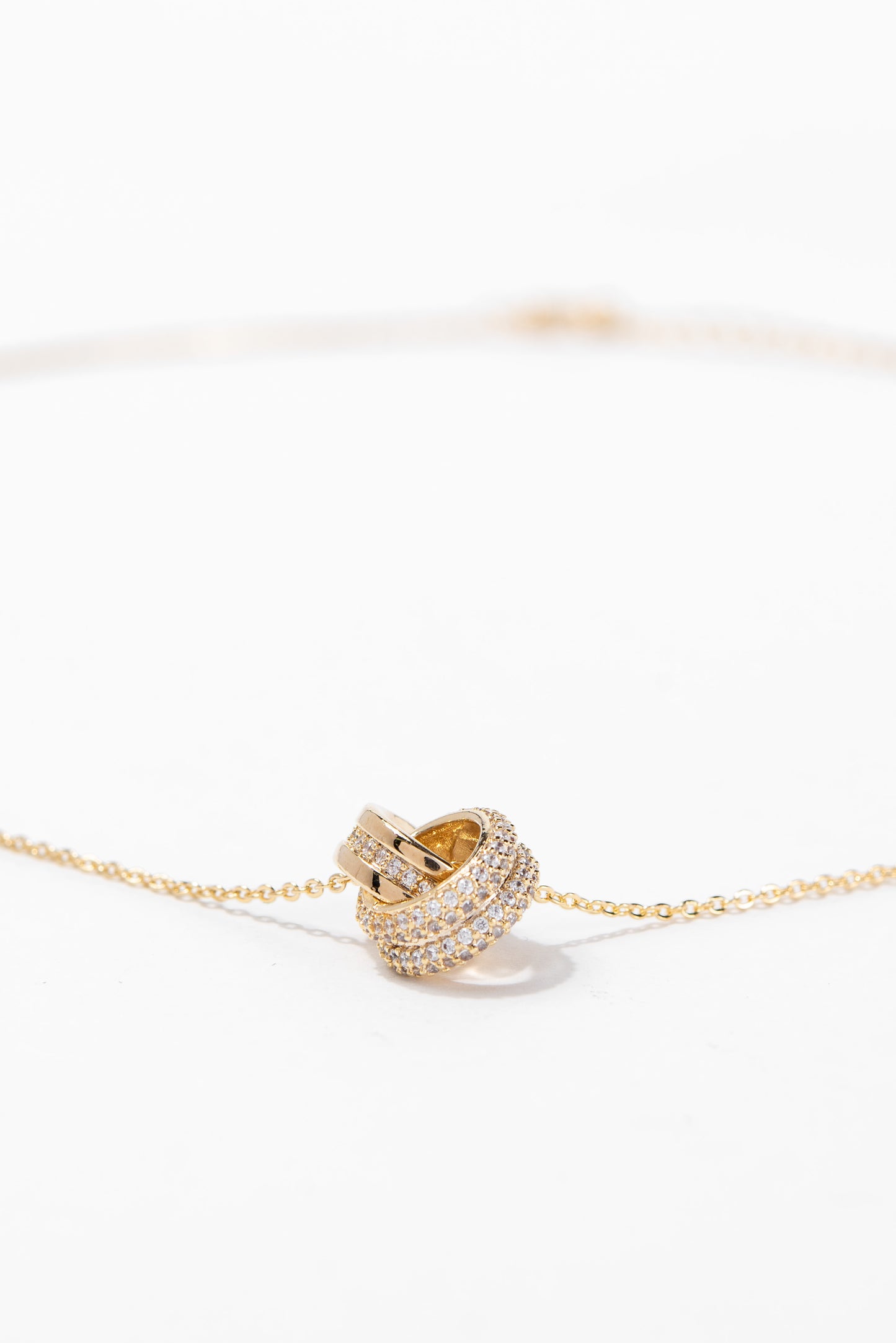 Xiomara Classic CZ Gold Plated Necklace