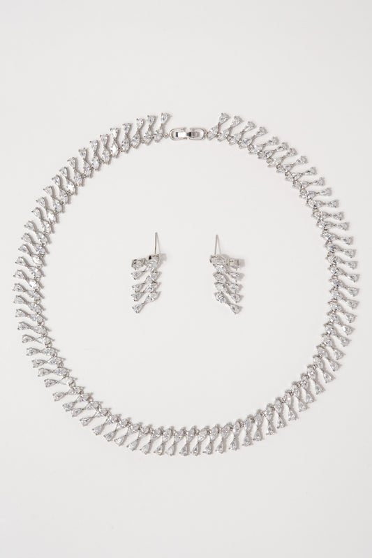 Jen CZ Necklace Set