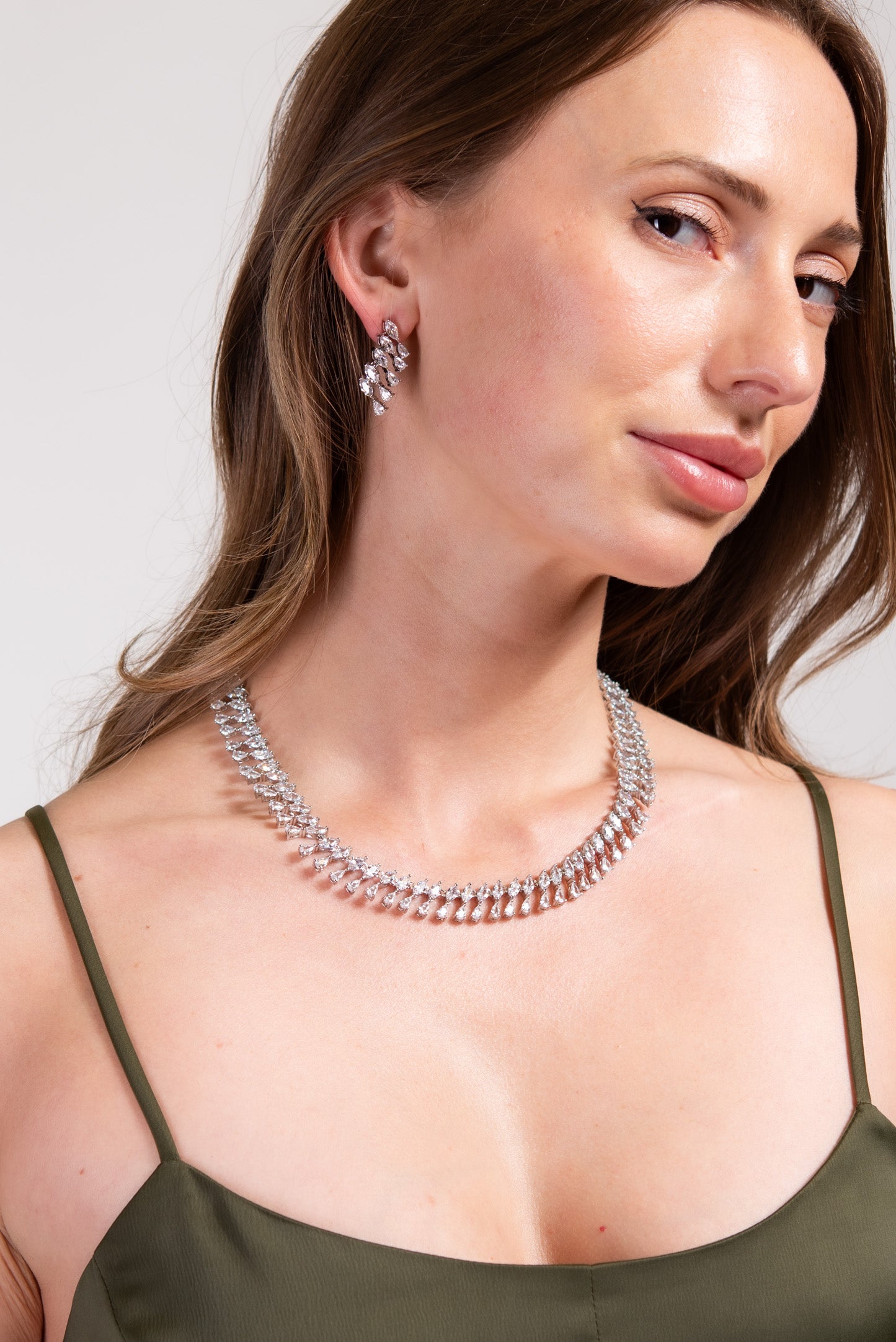 Jen CZ Necklace Set