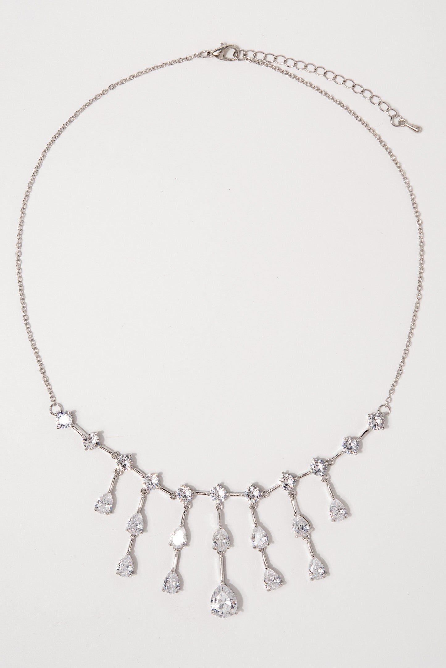 Glam CZ Necklace Set