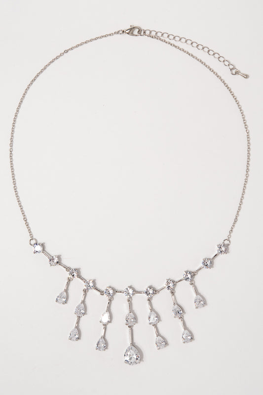 Glam CZ Necklace Set