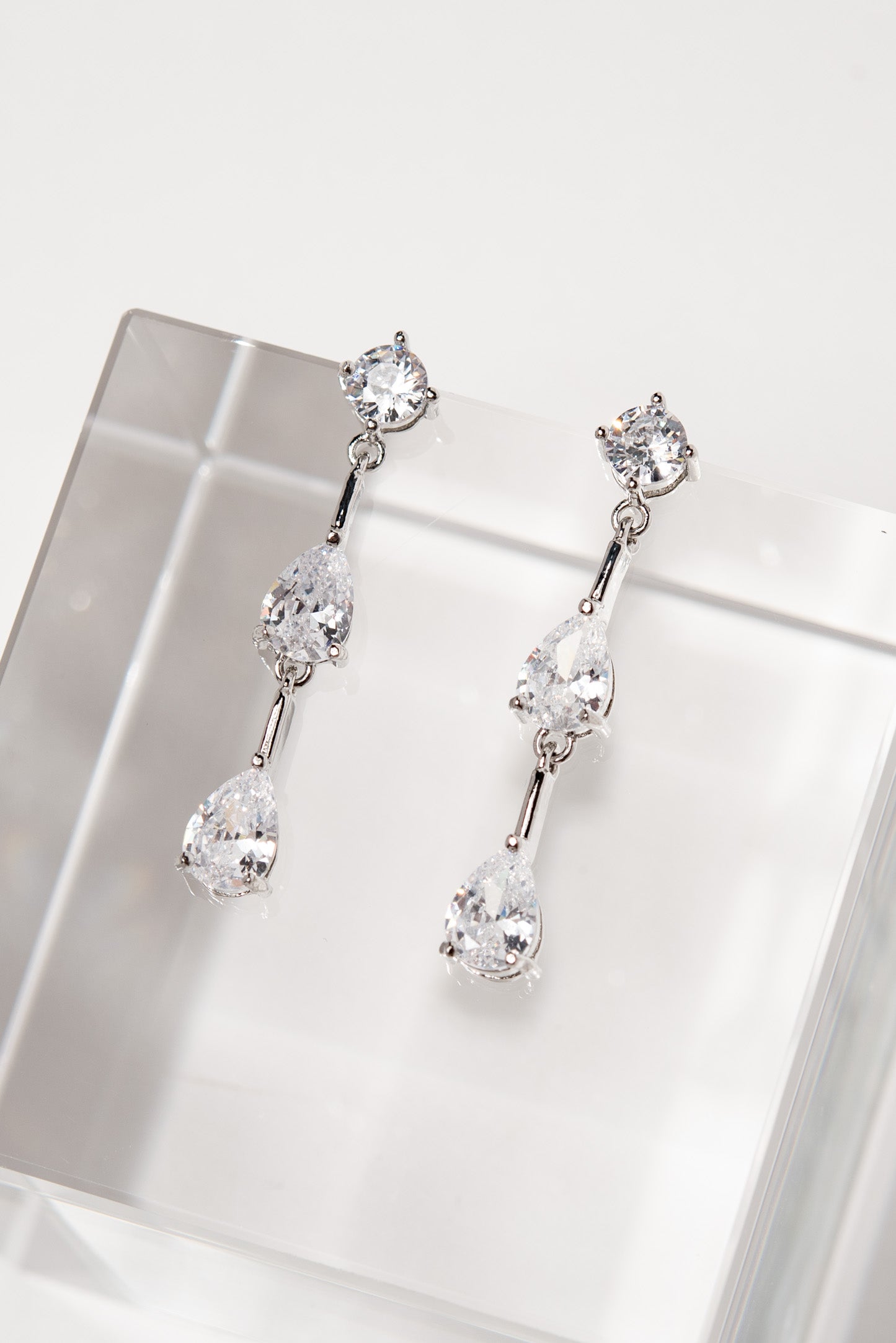 Glam CZ Necklace Set