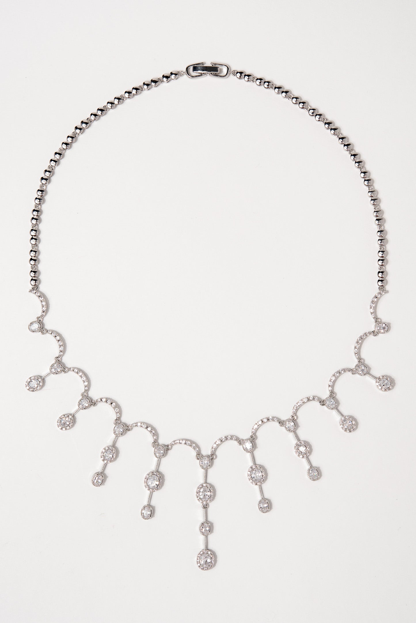Layla Glam CZ Necklace Set