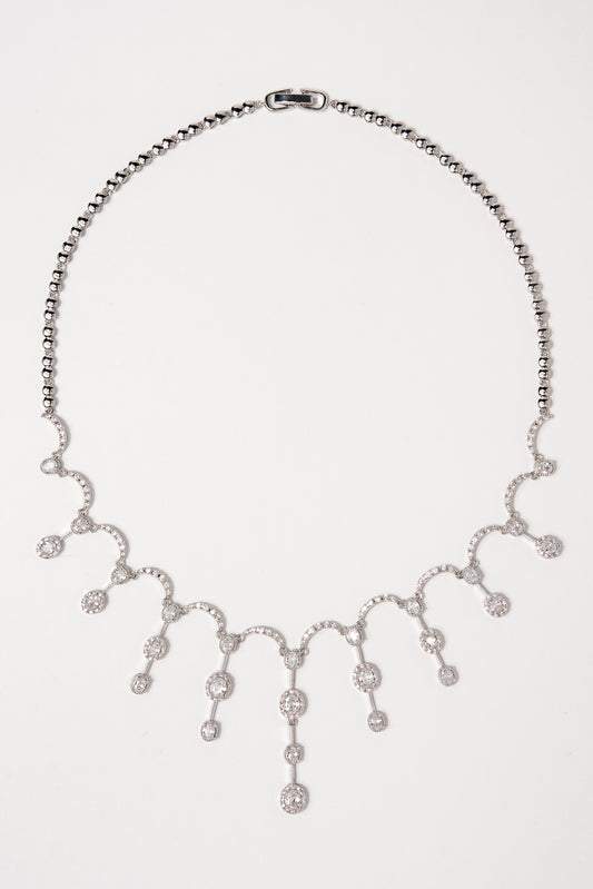 Layla Glam CZ Necklace Set