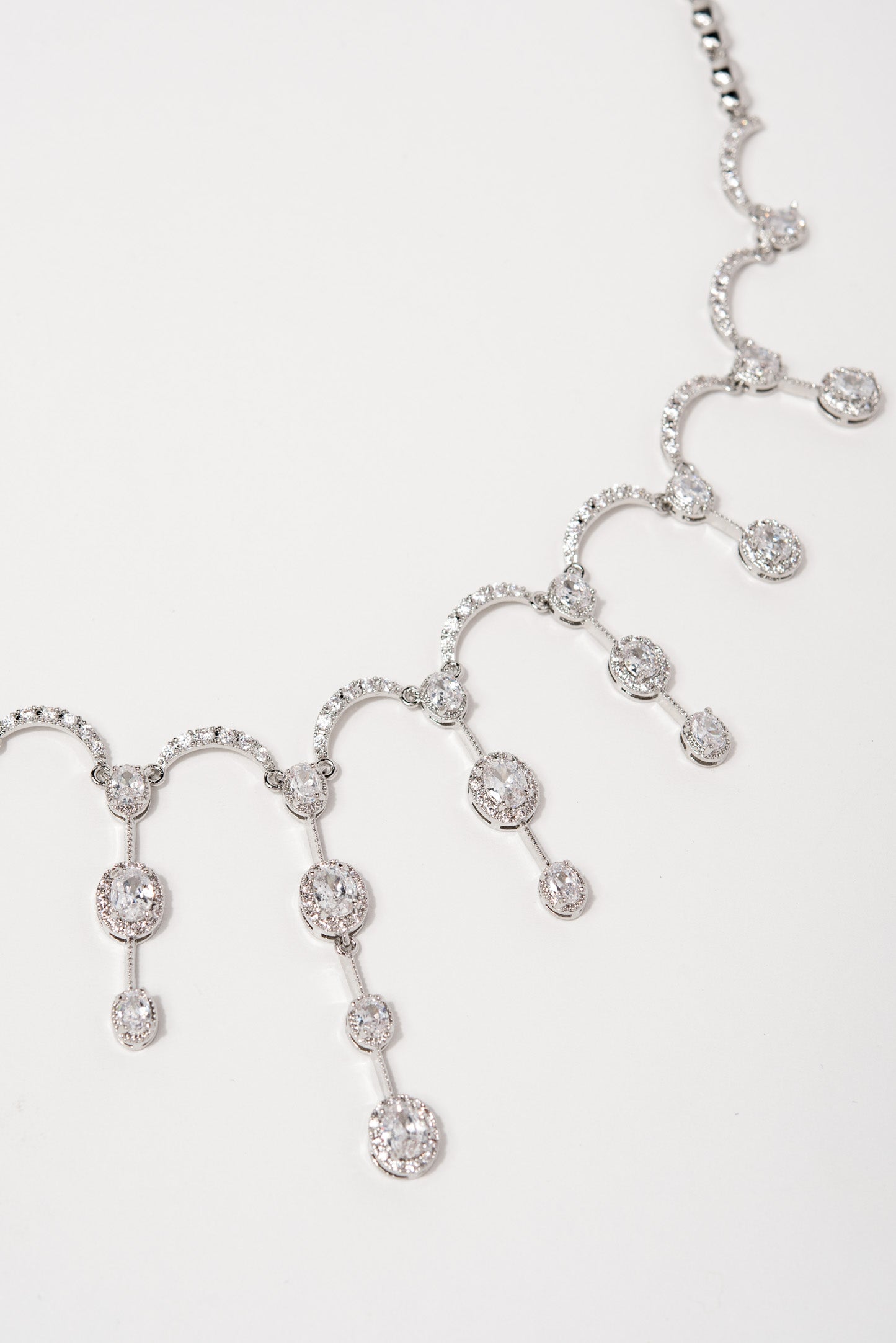 Layla Glam CZ Necklace Set