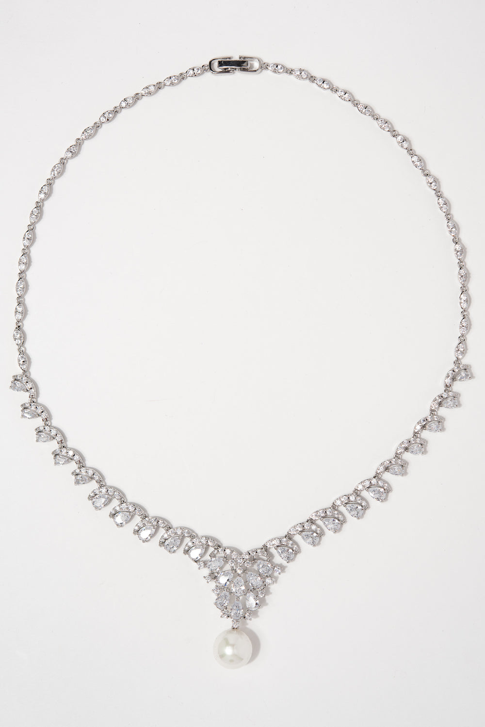 Bailey Glam CZ Necklace Set