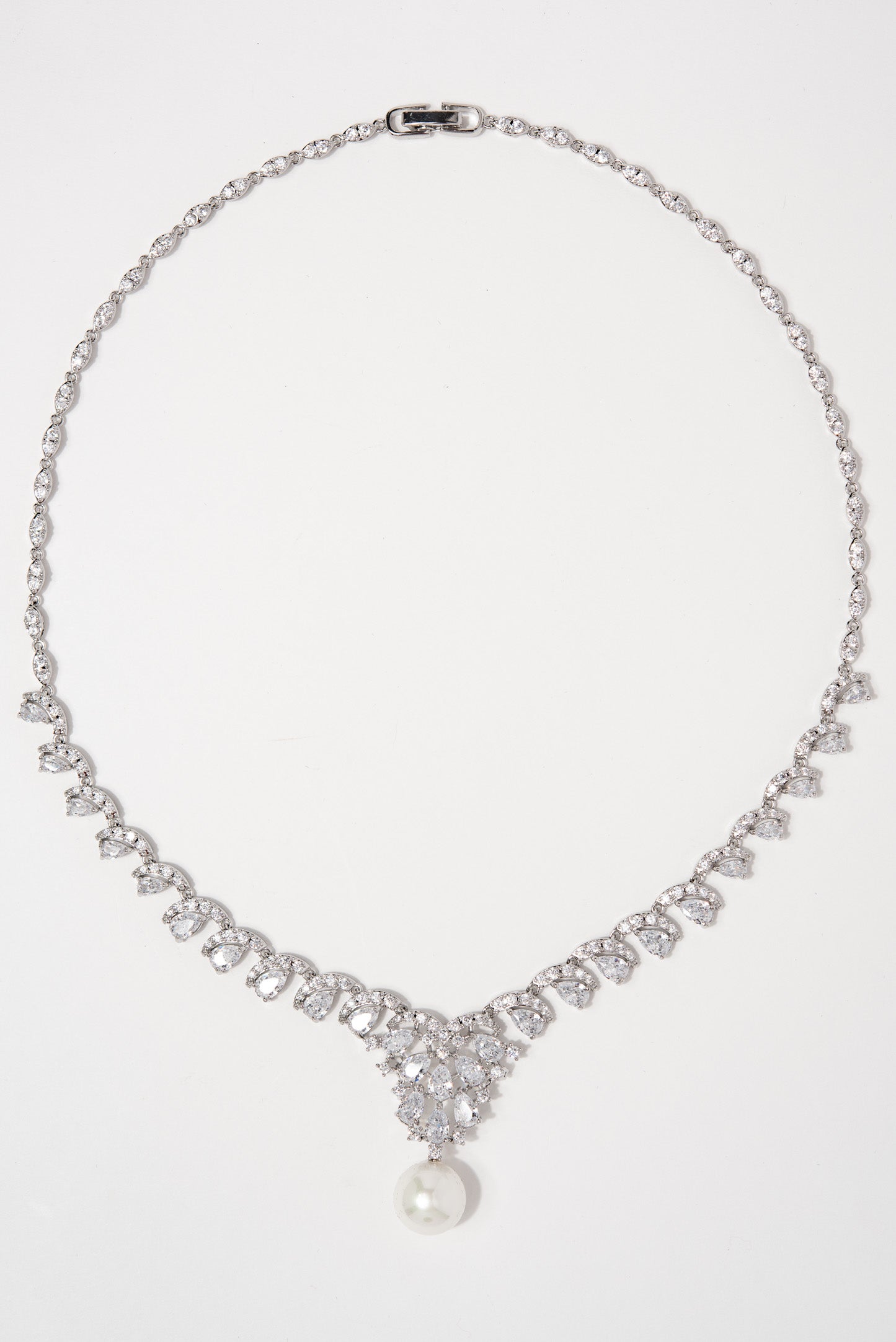 Bailey Glam CZ Necklace Set