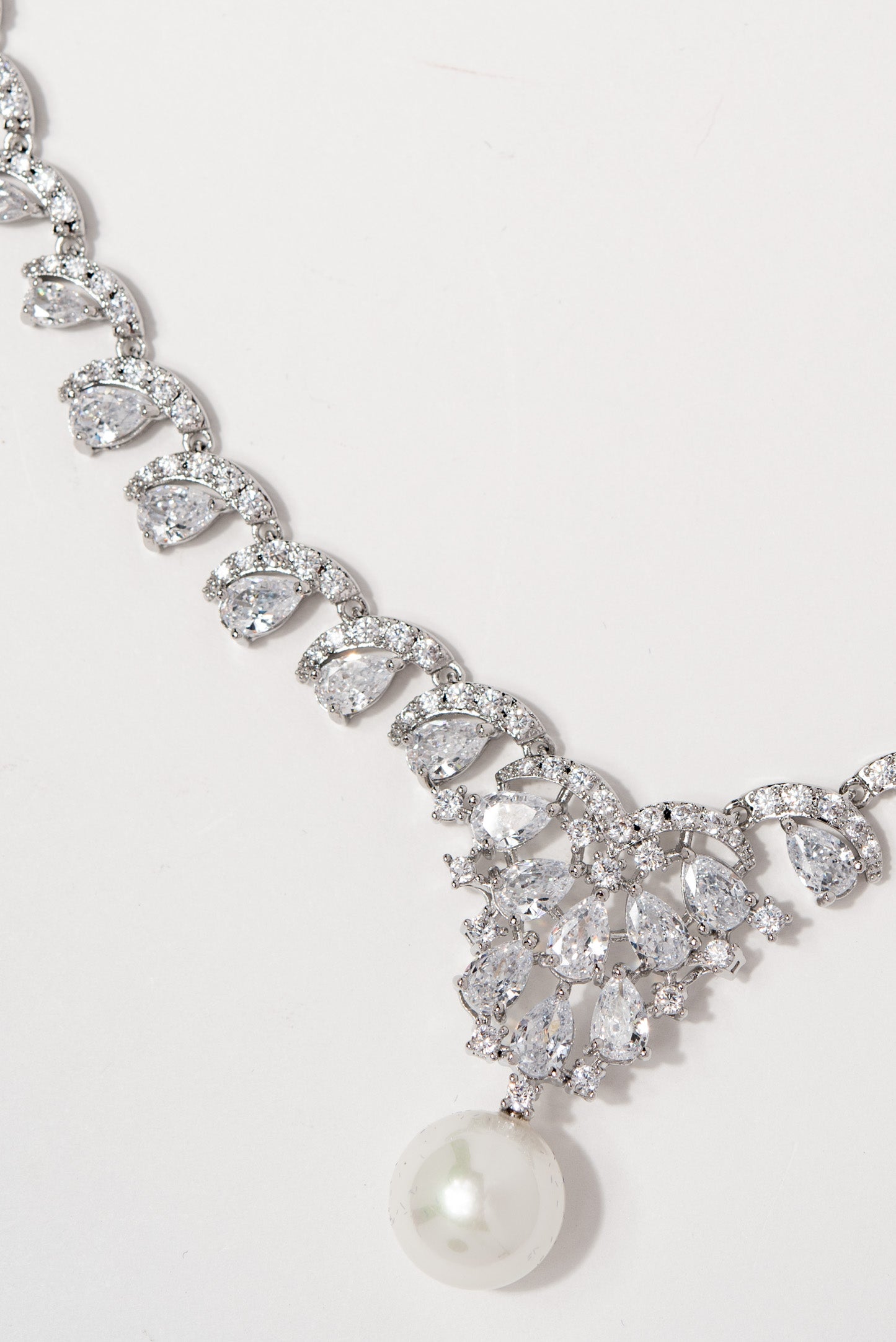 Bailey Glam CZ Necklace Set