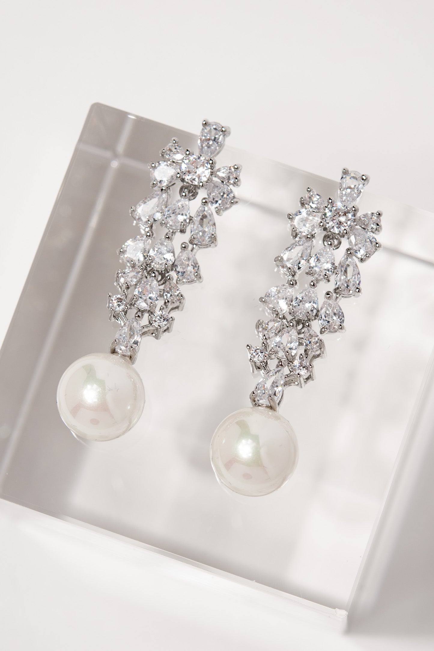 Bailey Glam CZ Necklace Set