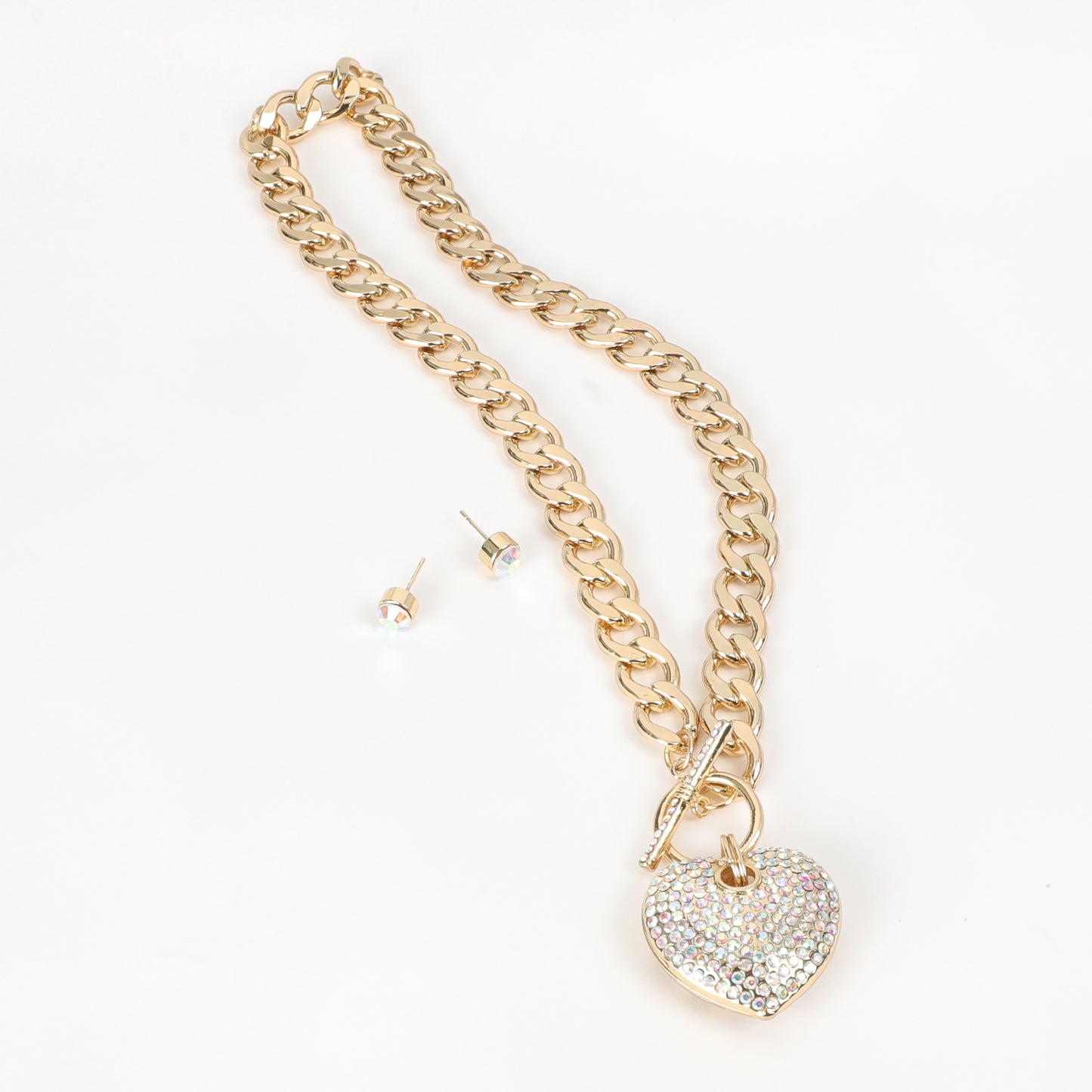 Tess Stone Necklace & Earring Set