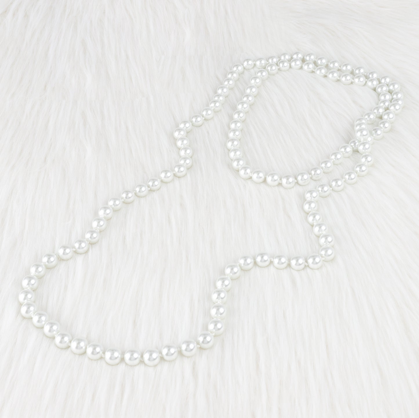 Audrey Endless 60" Pearl Necklace