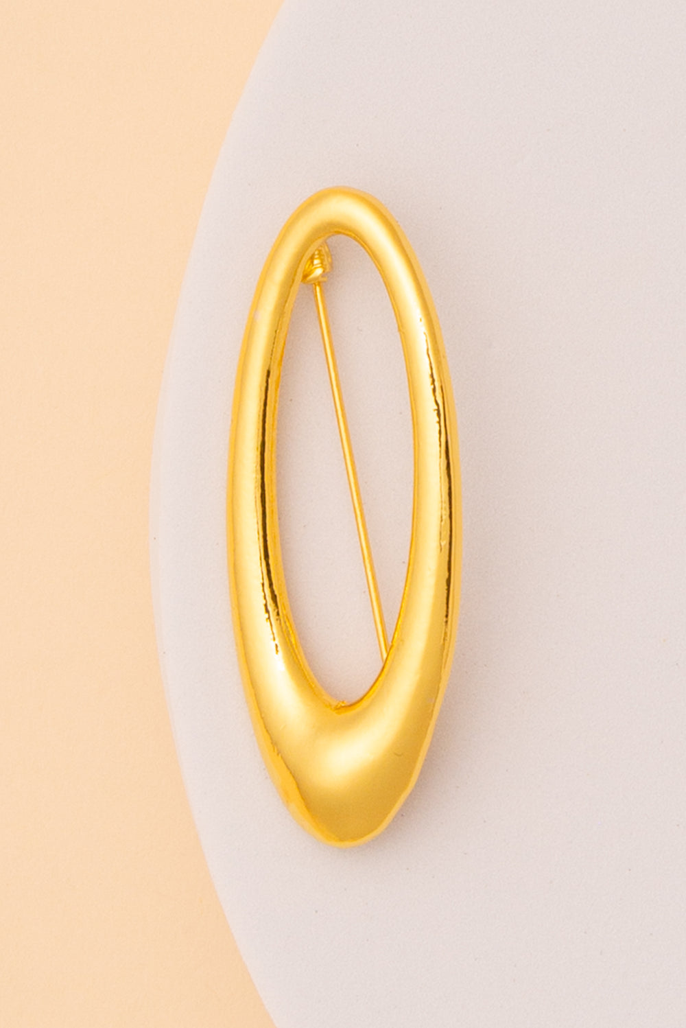 Heidi Oval Shape Pin Brooch