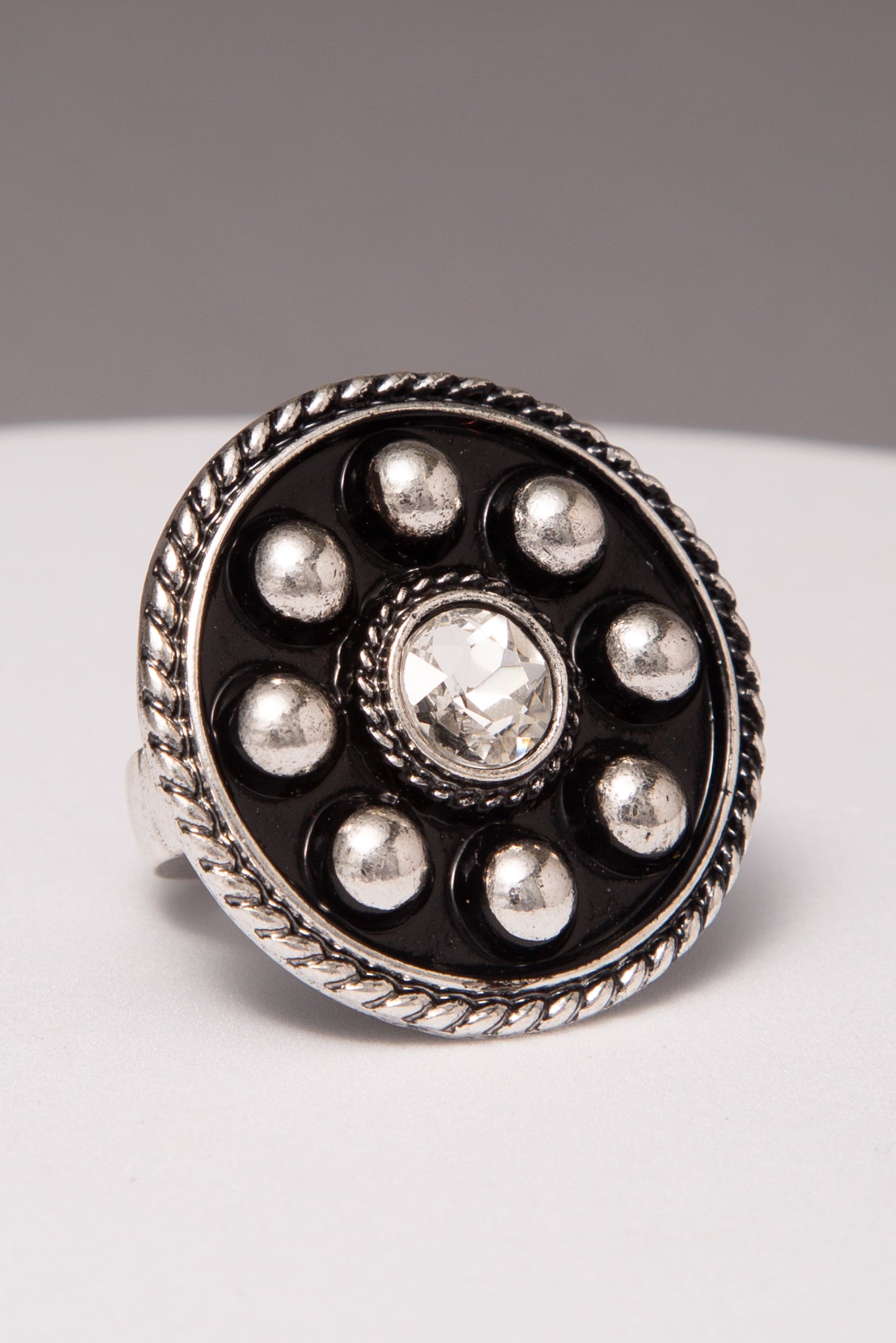 Tiffany Western Bubble Round Concho Ring