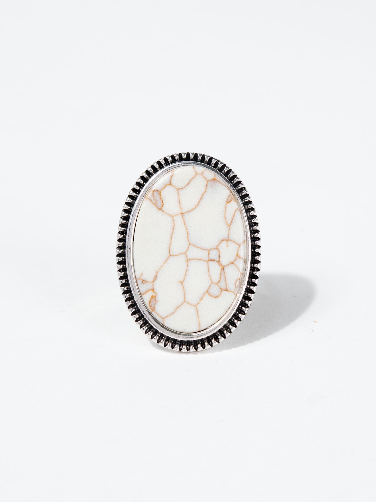Darcy Western Stone Cuff Ring