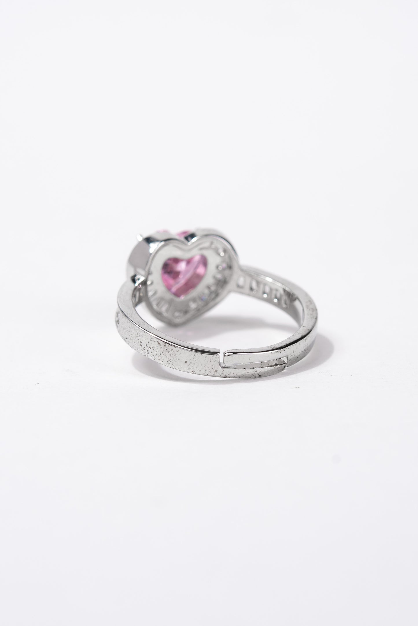 Lilly Heart CZ Rhinestone Ring