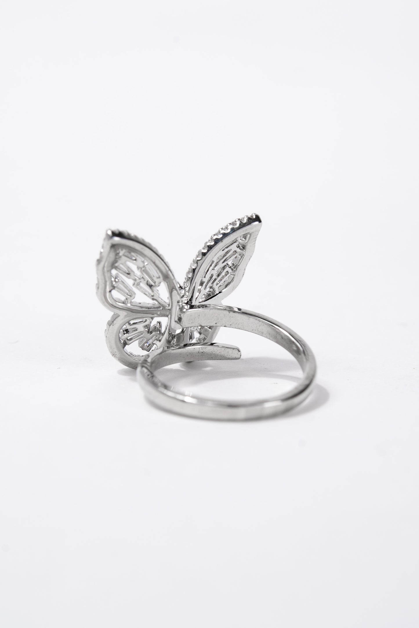 Clarissa CZ Butterfly Rhinestone Ring