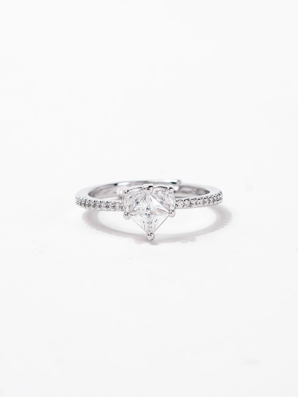 Autumn Fashion Free Size CZ Ring