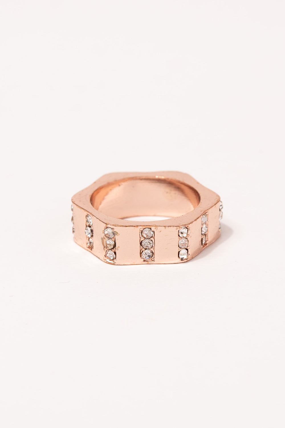 Dahila GCL Stone Ring | Rose Gold