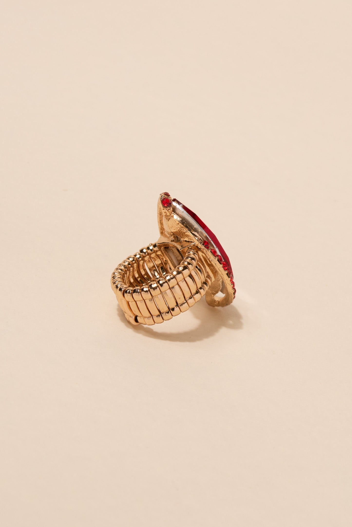 Starlet Rhinestone Statement Ring