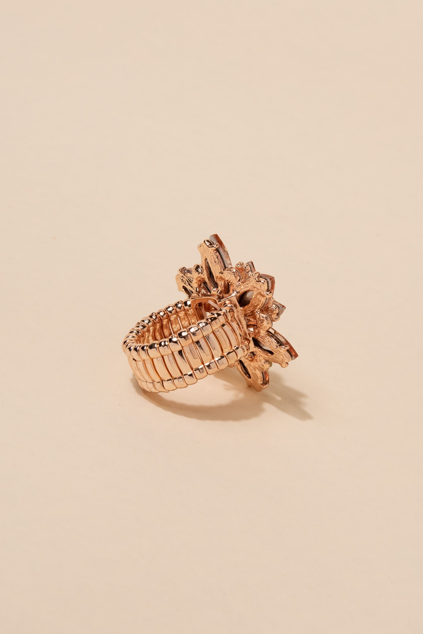 Aubrey Flower Burst Stretch Ring
