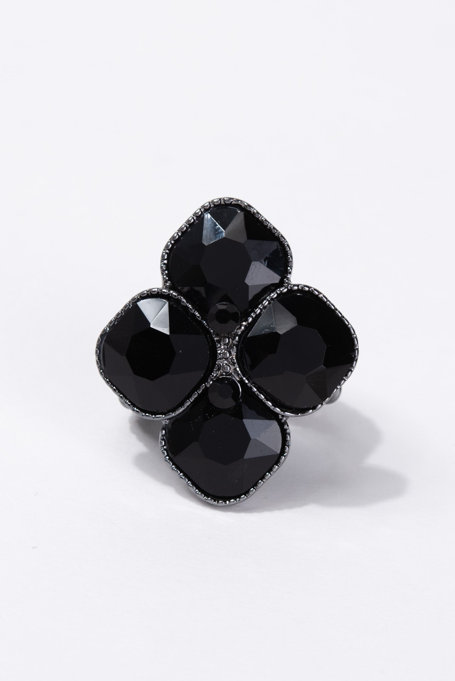Alyssa Diamond Shape Stone Stretch Ring