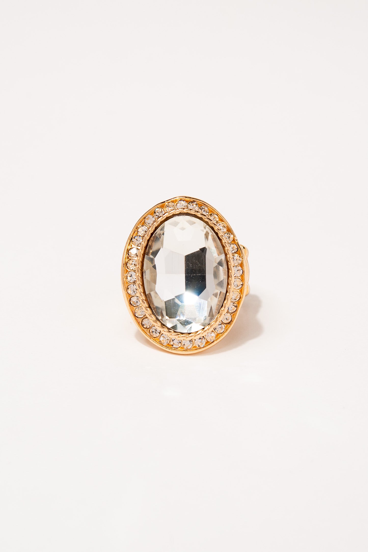 Katie Glam Rhinestone Ring