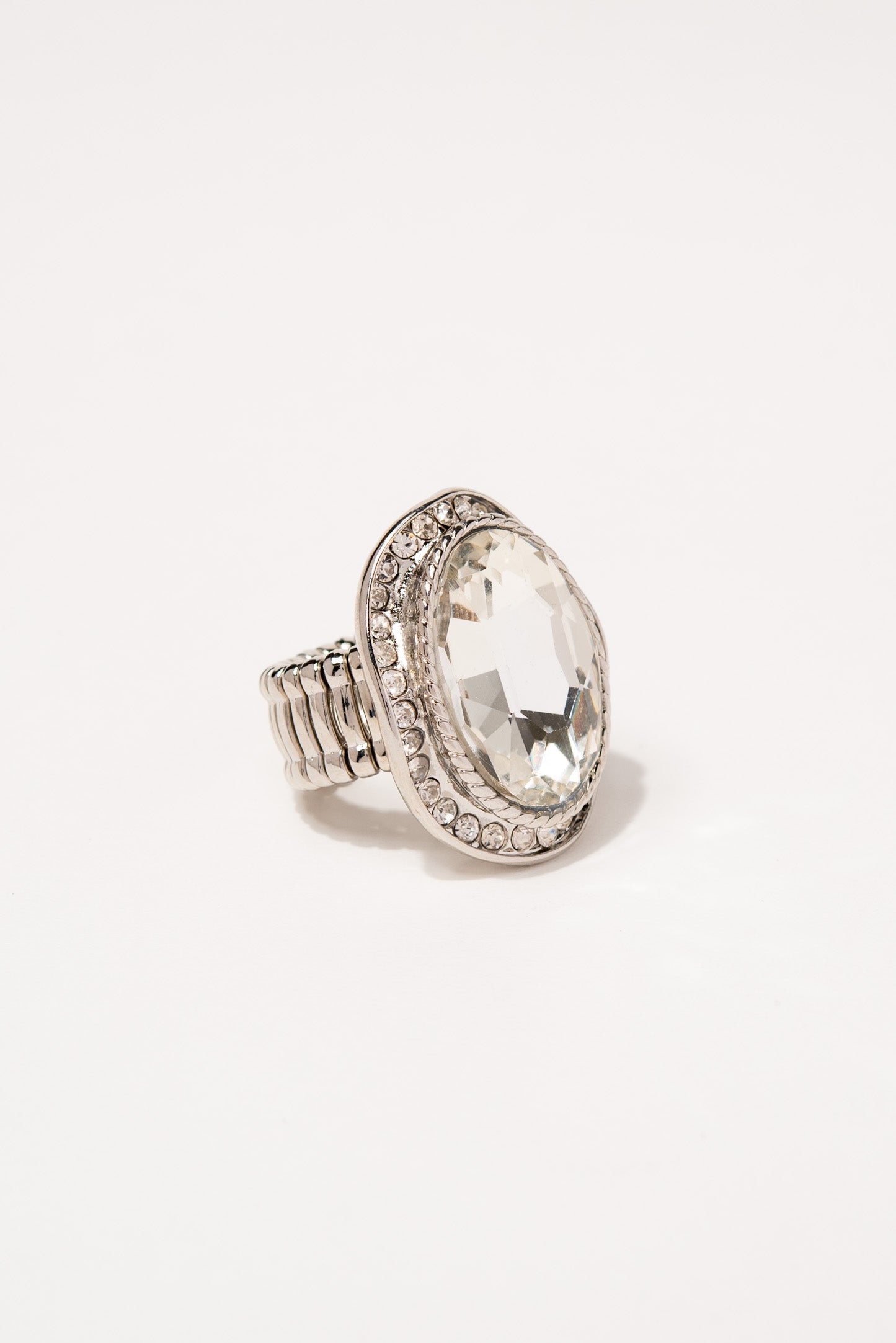 Katie Glam Rhinestone Ring