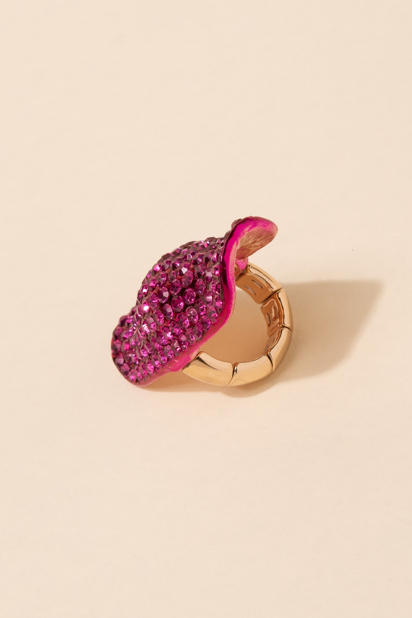 Alexis Long Shield Statement Ring