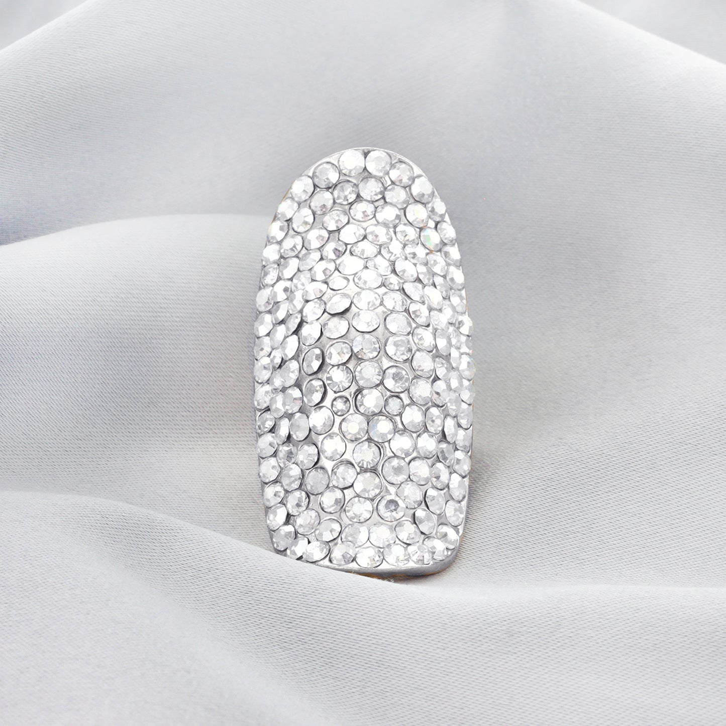 Alexis Long Shield Statement Ring