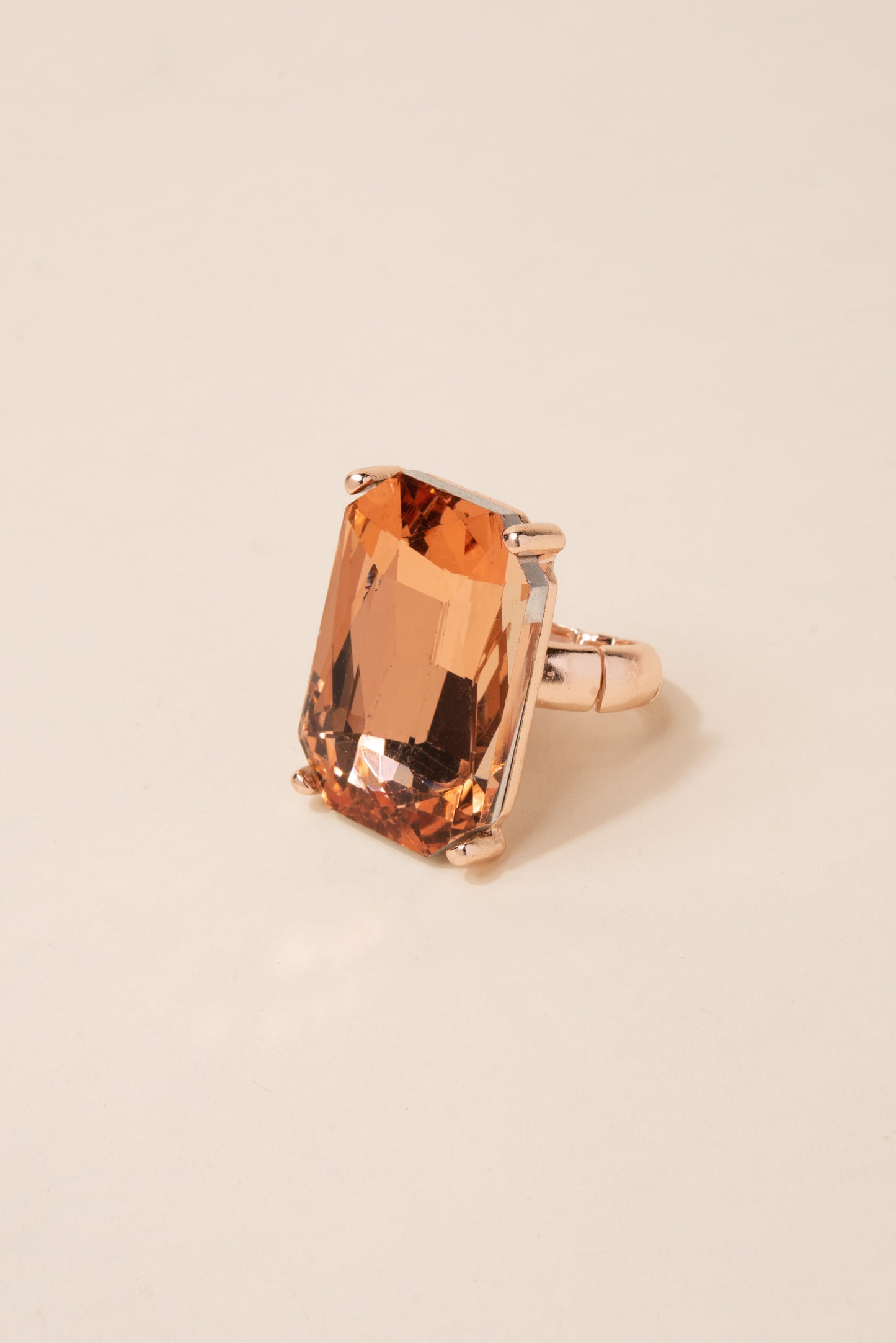 Milana Statement Rhinestone Gem Ring