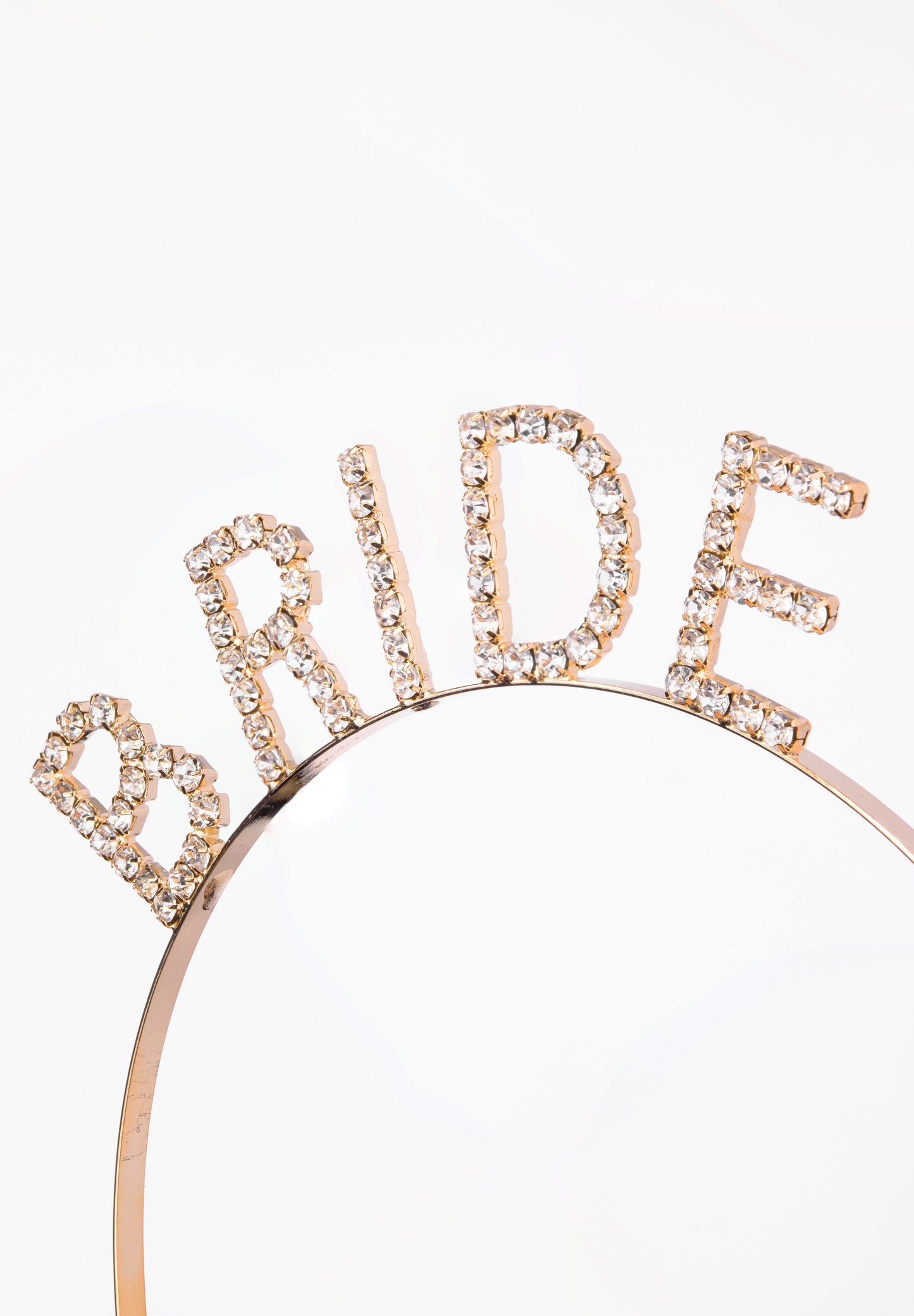 Large BRIDE TO BE Rhinestone Headband