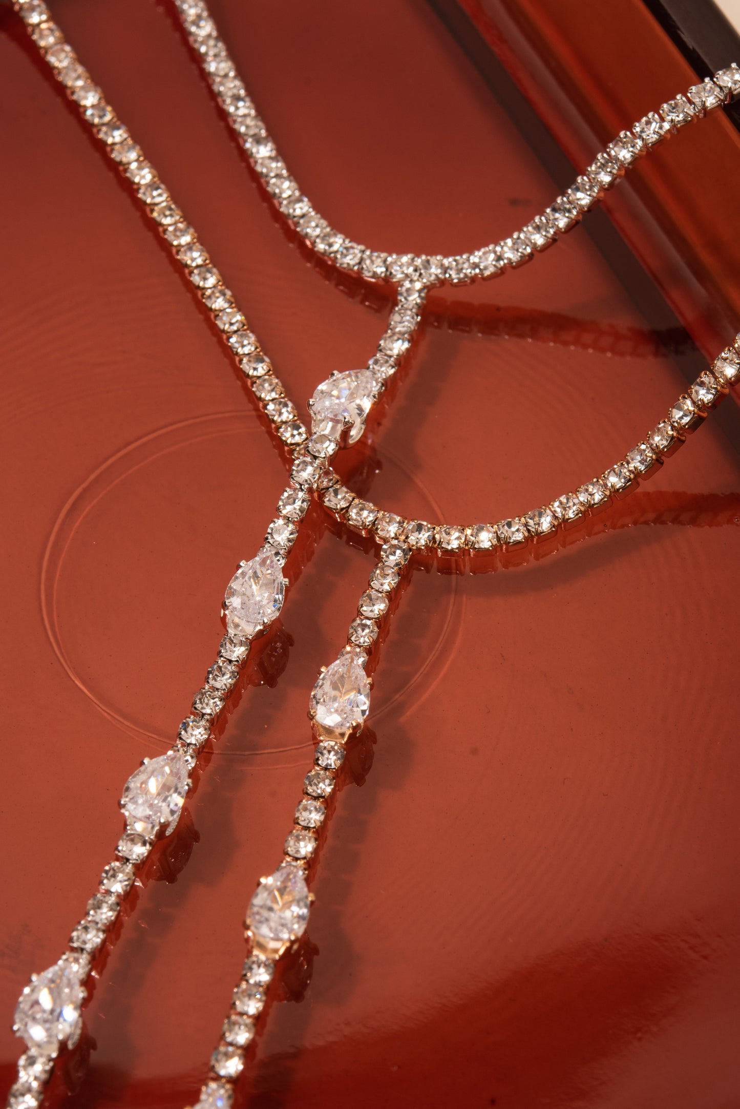 Mia Single Line Drop Necklace