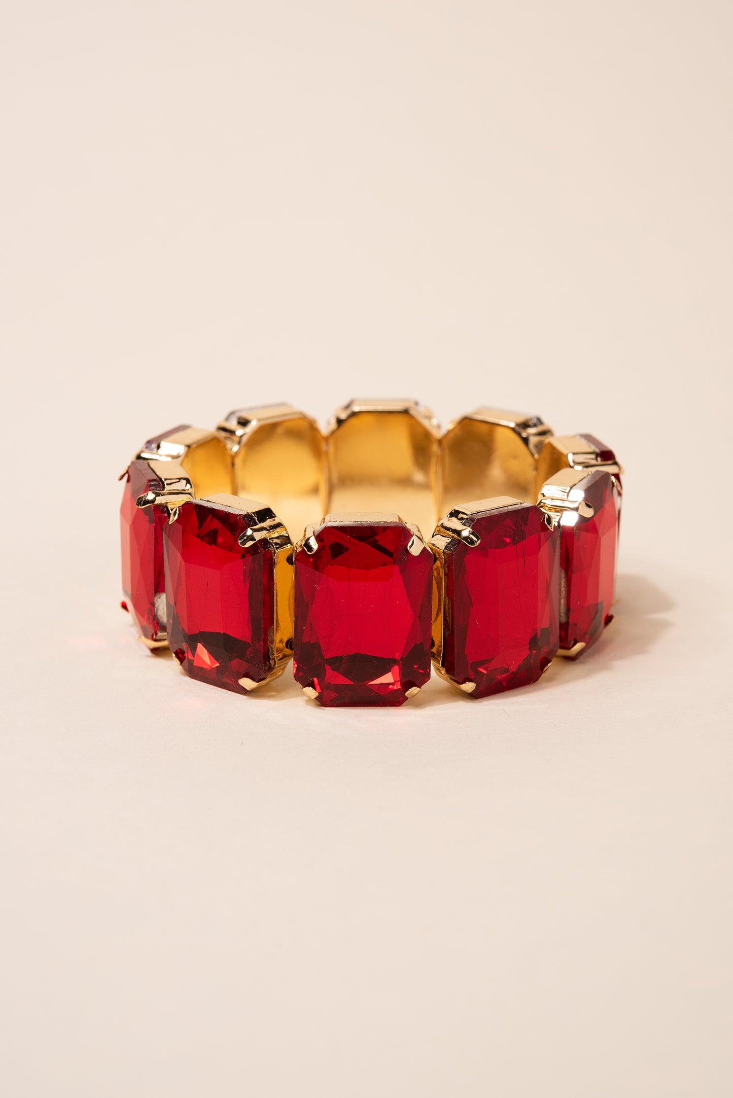 Carrie Octagon Rhinestone Bracelet