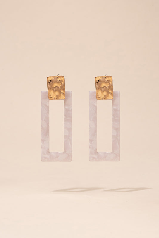 Cynthia Marble Earrings