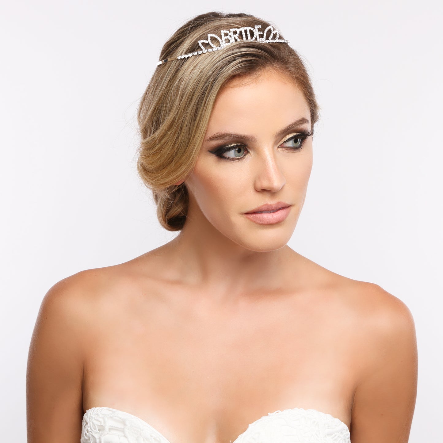 Eliana Bride Word Tiara for Bridal Shower