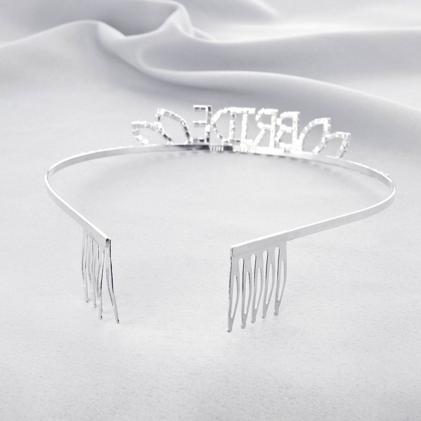 Eliana Bride Word Tiara for Bridal Shower