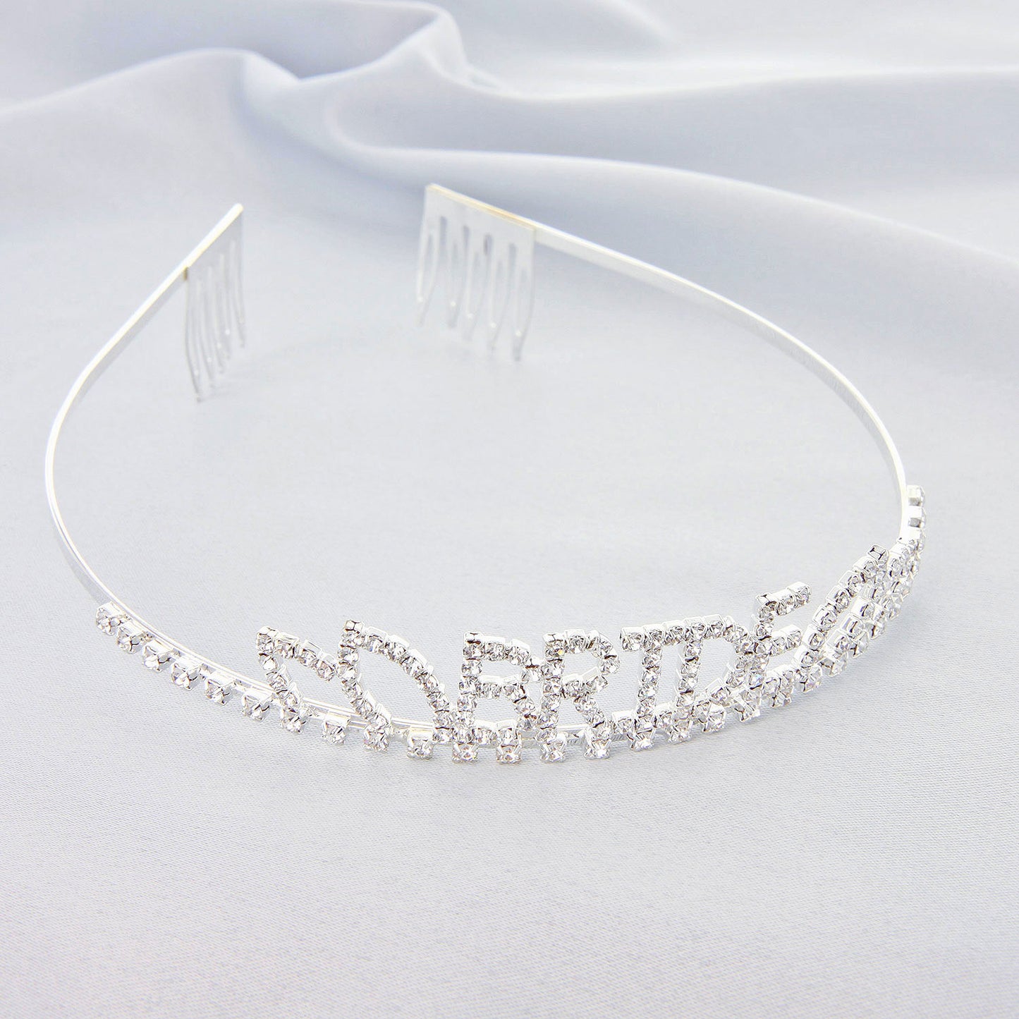 Eliana Bride Word Tiara for Bridal Shower