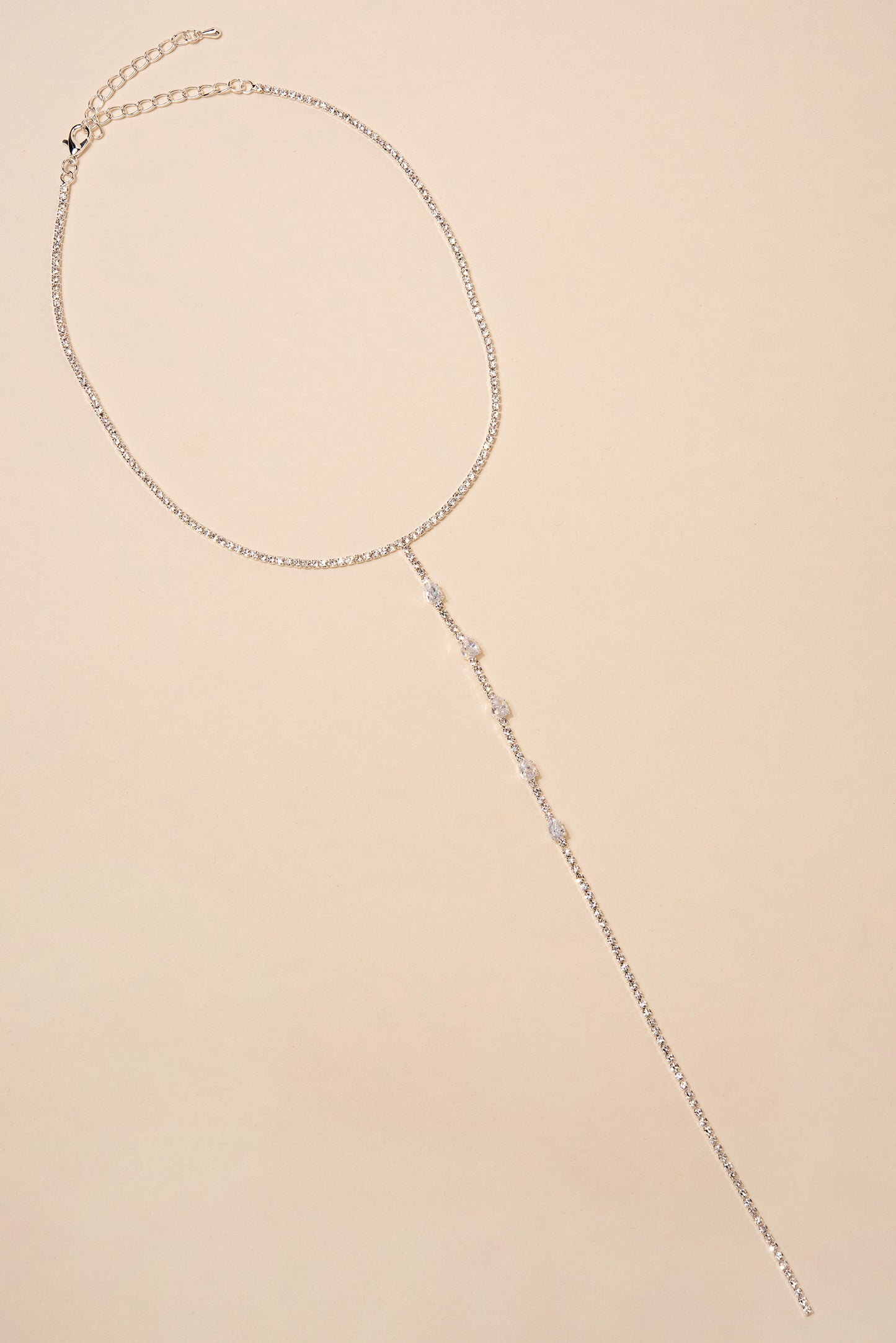 Mia Single Line Drop Necklace