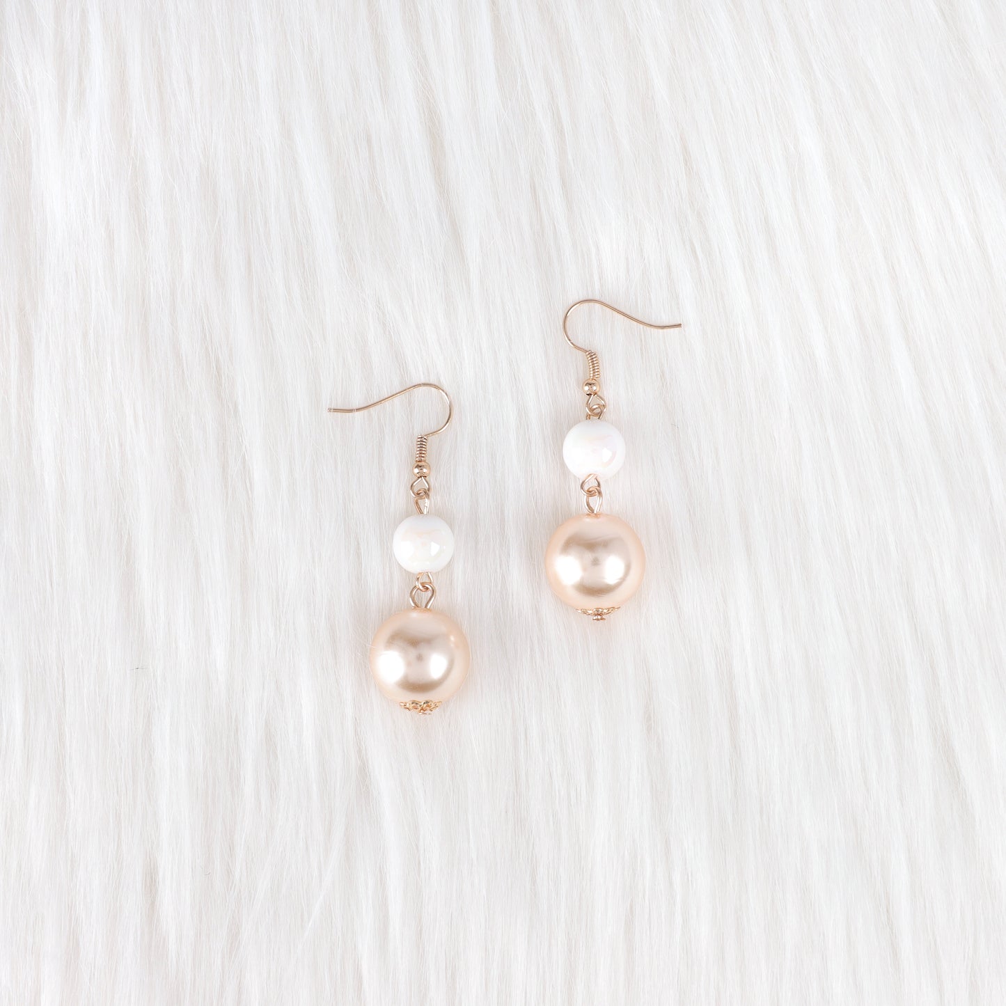 Josephine 5 Strand Pearl Necklace & Earring Set